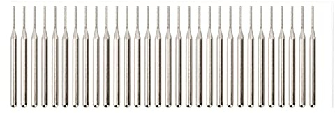 ViaGasaFamido Juego de Agujas de Esmerilado de 1 Mm, 30 Agujas de Esmeril, Accesorios de Herramientas de Esmeril Premium para Amoladora Eléctrica, Perfectos para Bricolaje y Manualidades de Precisión