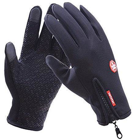 Guantes Impermeables para Bicicleta o Motocicleta, para Deportes al Aire Libre, cálidos, Resistentes al Viento, térmicos, para equitación, Correr, Ciclismo, Calentadores de Manos Calientes, XL