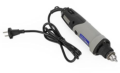 400W Elektrisch Schleifer, 220V Mini-Stabschleifer Bohrmaschine 6 Positionen Drehwerkzeug mit Variabler Geschwindigkeit EU-Stecker für Schnitzen, Schneiden