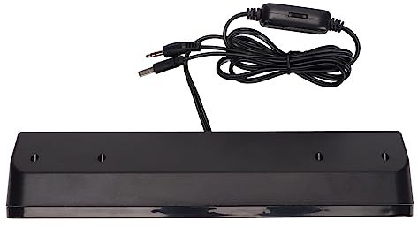 aqxreight Soundbar con Subwoofer, Altoparlante Stereo HiFi USB per TV, Giochi, Proiettori