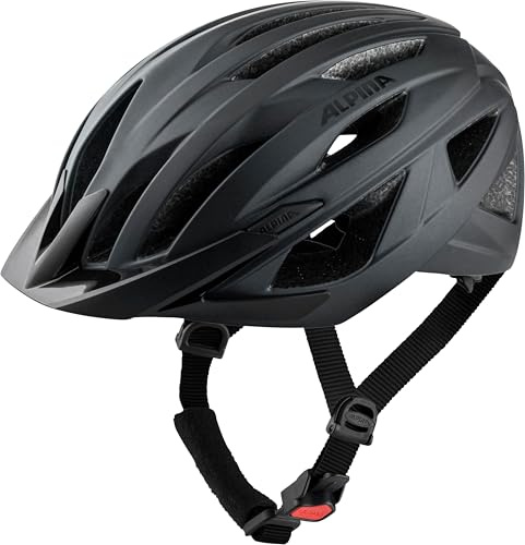 ALPINA Delft MIPS - Casco de Bicicleta para Adultos - Black Matt - 55-59 cm