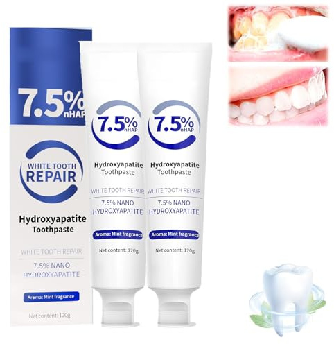 M-SDRWIKEY Idrossiapatite Dentifricio, M-SDRWIKEY Dentifricio, Idrossiapatite Dentifricio, Dentifricio sbiancante, Dentifricio per la pulizia profonda dell'igiene orale, protezione dello smalto e