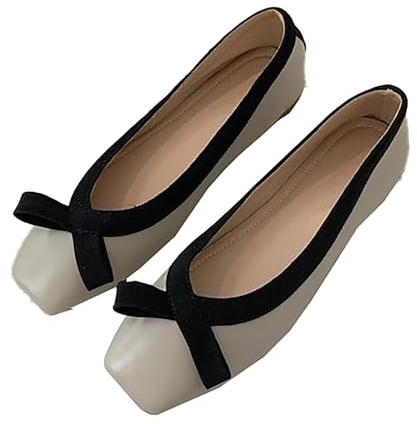 Bailarinas Mujer Elegantes Zapatos de Boda Planos Mocasines Zapatos de Vestir Zapatos de Mujer Zapatos de Ballet Zapatos de Bailarina Zapatos Mary Jane Pumps Sin Cordones Zapatillas Deportivas