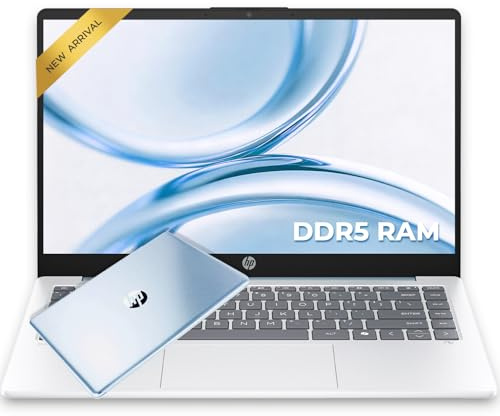 HP Ultrabook Laptop for Students and Business • Office 365 & Copilot AI • Intel CPU • 128GB SSD • 8GB RAM • Windows 11