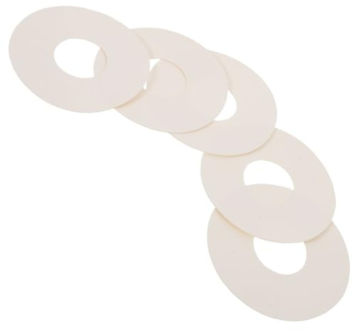 SHINEOFI 5 Pièces Joint de Valve en PVC pour Matelas Gonflable et Accessoires Kayak, Étanchéité Solide Activités Nautiques en Extérieur
