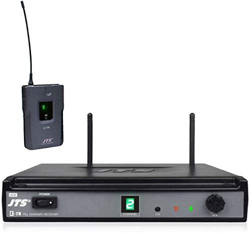 JTS E-7R/E-7TB - Radiomicrofono UHF con Bodypack