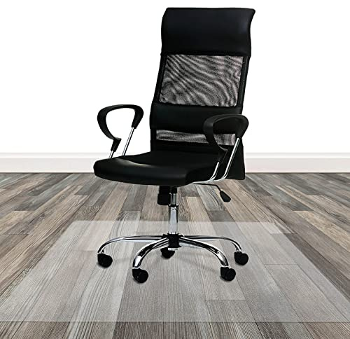 Bodenschutzmatte ECO-MAT aus PET - transparente Stuhlmatte für Hartböden - 100% ohne BPA & Phthalate - Geruchsfreie Bürostuhl Unterlage aus recyclebarem Material (116x180 cm)