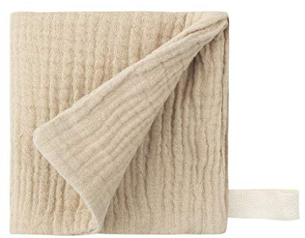 Reoyloep Muslin Wipes per il bambino, 1-Pack Muslin Squares 23x23cm/9.06 x9.06 Baby Burp Panno di Cotone Salviette per il viso Super Soft