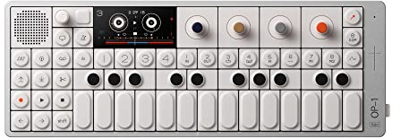 teenage engineering OP-1 field portable synthesizer, sampler and drum machine with built-in speaker, microphone, effects and vocoder