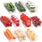 HNNJCK 10er Set Kühlschrank Organizer - BPA Free, Küche Aufbewahrung & Organisation, Fridge Organizer Ordnungssystem für Kitchen, Pantry, Schränke, Gefrierschrank, Obst, Büro, Badezimmer