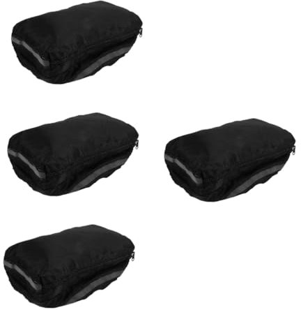 iplusmile 4pièces Housse De Batterie Électrique Étanche pour Ebike De Rangement Pratique avec Couvercle De Adapté pour Batteries Et Outils Design Et Résistant Aux Intempéries Compacte