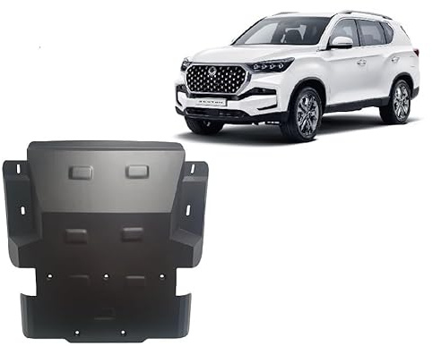 Scut Protection Protector de bajos de motor metálico compatible con SsangYong Rexton (2017-2025)