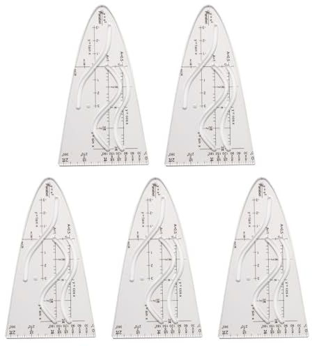 Stencil parabolico matematico curva modello parabola righello parabola parabola parabola per studenti ufficio pittura precisione disegno righello