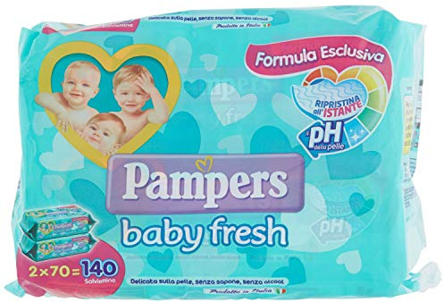 Pampers Lingettes Baby Fresh, 140 pièces