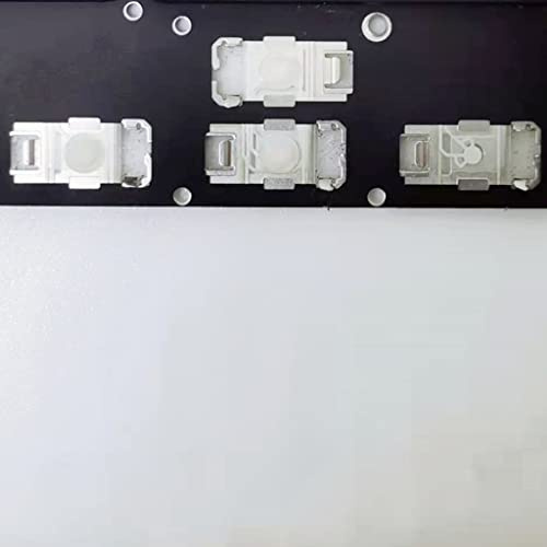 Ersättnings tangentbordspiltangenter silikon återstuds-koppmekanism kompatibel med MacBook Pro/Air modell A2141 A2251 A2289 A2179 A2337 A2338 A2442 A2485 M1 Pro/Max 2019-2022 tangentbord