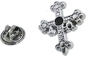 Gemelolandia | Pin de Traje Cruz de la Victoria Cruz de Don Pelayo MOD II|25x20mm | Pines Originales Para Regalar | Para las Camisas, la Ropa o para tu Mochila | Detalles Divertidos