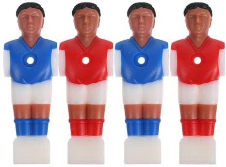 Alipis 4 Joueurs De Remplacement pour Baby-Foot Style Tournoi Accessoires Faciles À Installer pour Table De Football sur Table Standard Durable