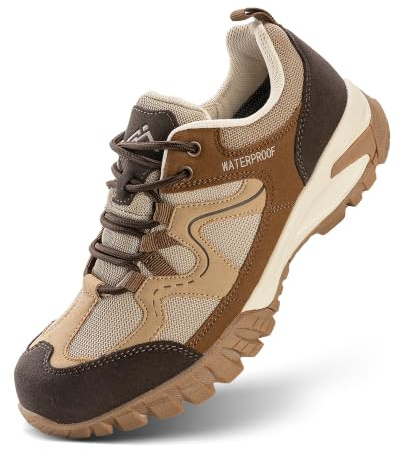 CC-Los Women's Waterproof Lightweight Hiking Shoes Non-Slip Outdoor Walking