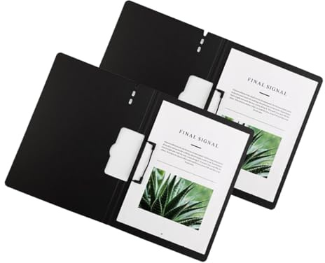 FIXOSHEE 2 piezas Carpeta con Clip Ligera y Resistente para Estudiantes y Oficina Tablero de Escritura Práctico para Documentos y Memos de Colores Mixtos