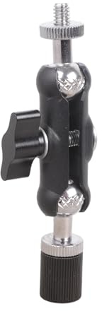 Bras d'extension de 6,35 mm mâle vers femelle - Bras d'extension pour moto et vélo - Support de téléphone - Accessoires pour appareil photo