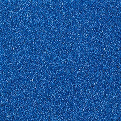 Farbsand, Dekosand, Blau, 0,5mm, 1kg im Beutel, (1,95€ / kg) Season