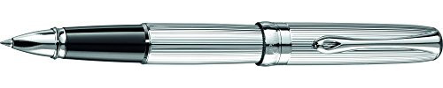 Diplomat D40207030 Excellence A2 Guilloche Rollerball, chrom