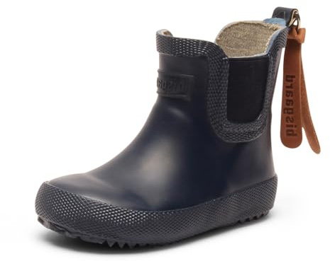 Bisgaard Rubber Boot Baby Botte de pluie Mixte enfant, Bleu, 24 EU