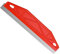 Paint Trim Guard 12 Inch Wallpaper Scraper Edge Painting Tool Paint Shield Painter Straight Skirting Board Multi-Purpose Stainless Steel Perfect for Cutting in Precision Smearing Repairing (Red)