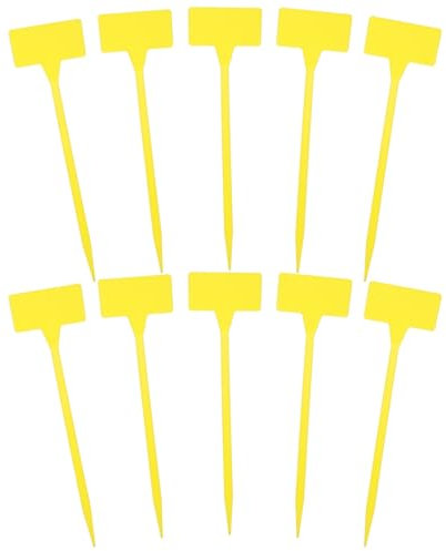 DOITOOL Lot De 10 Potager Plantes étiquettes Pour Plantes En Plastique, Etiquette Jardin 30 Cm, Contenants Et Accessoires Pour Plantes Pour La Maison, Le Jardin, Le Parc