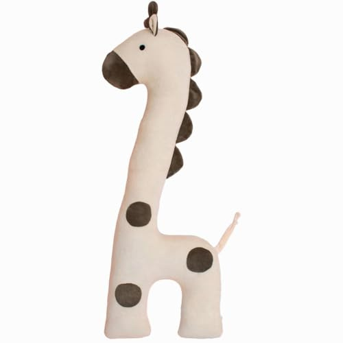 FANCY Giraffa di Peluche Gigante 90 cm – Dolce Peluche XXL Carino Cuscino Grande Regalo per Ragazze e Ragazzi (Giraffa)