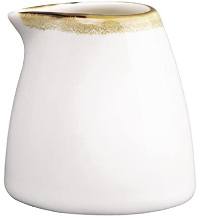 Olympia Kiln Milk Jug Chalk 96ml 3oz Set of 6 - Reusable Mini Creamer Pitcher FB978
