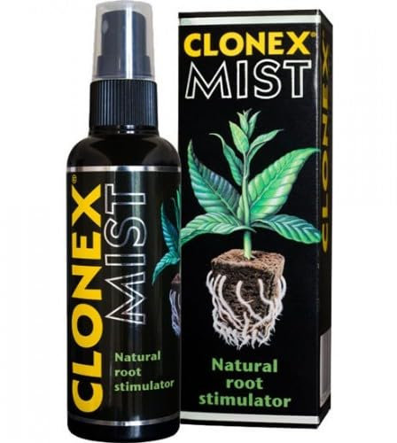 GROWMANIA Clonex Mist 300ml + Bisturí de Regalo - Activador de Raíces Natural - Enraizamiento para esquejes - Ayuda al crecimiento de Raíces Plantas y Cultivos