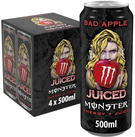 Monster Energy Bad Apple 4 x 500ml