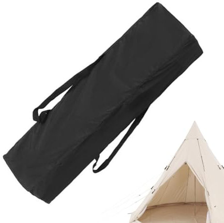 Pavilion Tent Storage Bag, Heavy Duty Tent Bag, Large Capability Folding Tent Bag, Waterproof Oxford Cloth Pouch Tent Accessories Rod Container, Anti-UV Canopy Tent Carry Bag with Hand