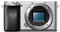 Sony Alpha 6100 E-Mount Systemkamera (24 Megapixel, 4K Video, 180° Touch-Display, 0.02 Sek. Echtzeit-Autofokus mit 425 Kontrast AF-Punkten, OLED Sucher, inkl. SEL-P1650 Objektiv) silber