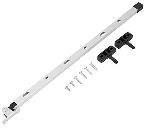 Omabeta Manuelle Aluminium-Gewächshaus-Fensterstütze Stay Kit Dachentlüftungsöffner Hebel Automatischer Dachentlüftungsöffner Snap Grow Gewächshauszubehör Manuelle Fensteröffnerstange
