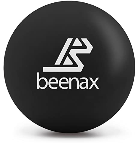 Beenax Massage Lacrosse Ball for Trigger Point, Muscle Knots, Deep Tissue, Myofascial Release, Yoga, Rehab, Physiotherapy - Pain Relief for Shoulders, Back, Neck, Foot, Body