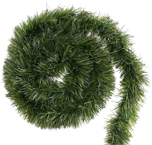 XXL Ghirlanda natalizia verde da 10 metri - ghirlanda artificiale di abete Ø 10 cm - ghirlanda decorativa di Natale