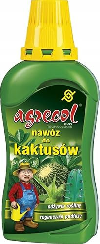 Agrecol Flüssigdünger für Kakteen und Sukkulenten 350 ml, natürliche Pflanzenpflege, Flüssigpflanzenschutz und -pflege