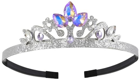 VALICLUD Couronne -Tête Coiffe Couronne De Princesse Couronne Scintillante Pour Bébé Coiffe Pour Enfants Diadèmes De Fête Pour Filles Pour Nourrissons Filles Bandeau Couronne Bandeau