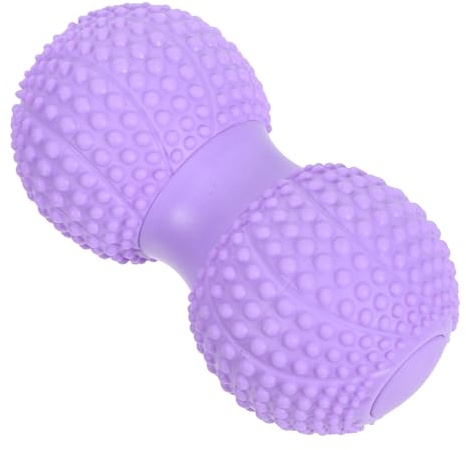 TOKIDNY Peanut Massage Ball for Deep Tissue Myofascial Release, Double Lacrosse Roller for Neck, Back, and Foot Muscle Fascia Relief, Self-Massage Tool for Physical Therapy and Yoga