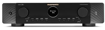 Marantz Cinema 70S 7.2-Ch Receiver (50W X 7) - 4K/120 and 8K Home Theater Receiver, Built-in Bluetooth, Wi-Fi & HEOS Multi-Room, Supports Dolby Atmos, DTS:X