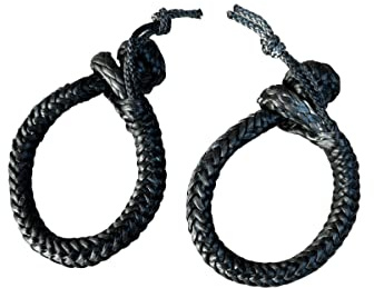 Squall Sailing Grey HMPE Soft Shackle (4mm x 55mm) High Modulus Polyethylene