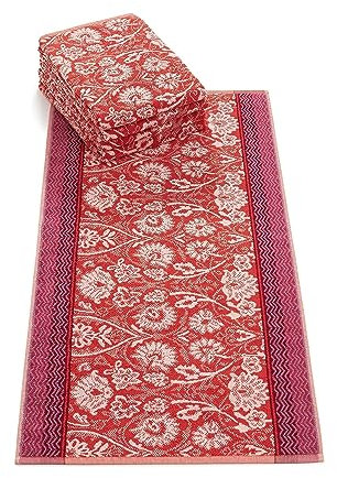 Bassetti MIRA Handtuch aus 100% Baumwolle in der Farbe Rot R1, Maße: 50x100 cm - 9326105