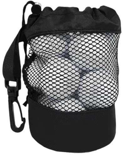 XUKZIMA 1 Pcs Golf Balls Storage Bag Portable Mesh Golf Balls Net Bag Tennis for Storage Baseball Tennis Ping Pong Sports Shoes Carry