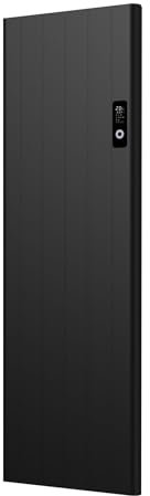 Belvit Elektroheizkörper 2000W, WLAN Steuerung, programmierbare Elektroheizung, Wandheizkörper, energiesparender Wandkonvektor mit Stecker 230V, für Wohnraum und Büro, 160x54x6 cm, Schwarz
