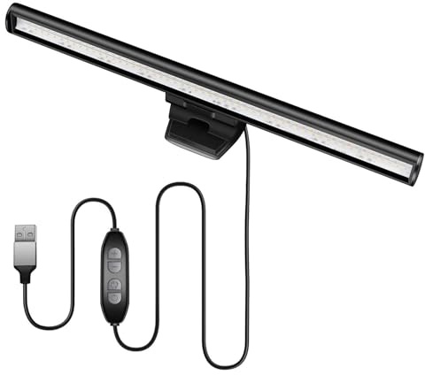 Monitor Light Bar - Lampada Per Schermo Del Computer, Schermo Monitor Dimmabile Luce Sospesa | Lampada Da Scrivania A LED USB Computer Laptop Schermata Della Barra Della Luce Di Bloccaggio Per