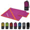 MSPORTS Mikrofaser Handtuch 2er Set inkl. Tragetasche | 138cm x 70cm und 60cm x 30cm | Sports & Travel Towel | Reisehandtuch Ultraleicht, schnelltrocknend, antibakteriell | Towel (Violett)