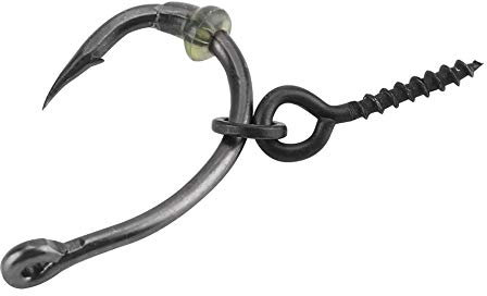 30 Pcs/Set Ronnie Rigs,Carp Fishing Ronnie Rig Hook Bait Stoppers Bait Screws Terminal Tackle