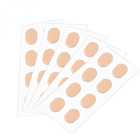 20 Paire Unisexe Mousse Mousse Nez Coussinet Auto-adhésif Lunettes Antidérapante Lunettes Nez pour Hommes Femmes Lunettes Accessoires